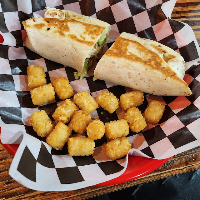 Charlie's Wrap with Garlic Herb Tortilla