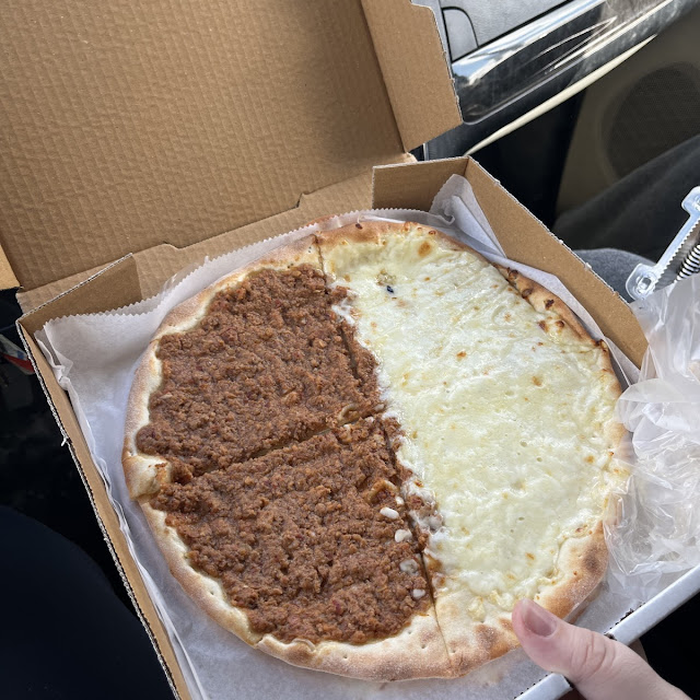 Beef and Cheese Manakish