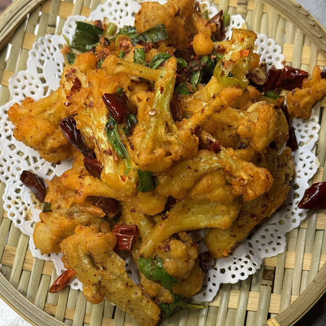 风味花菜 Szechuan Chili Crispy Cauliflower