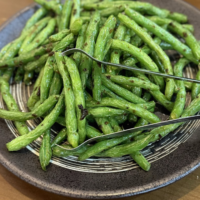 干煸四季豆dried fried string beans