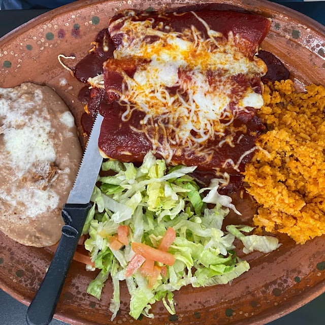 Chicken Enchiladas with Verde Sauce