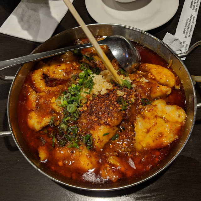 Boiled Sliced Fish in Hot Sauce
