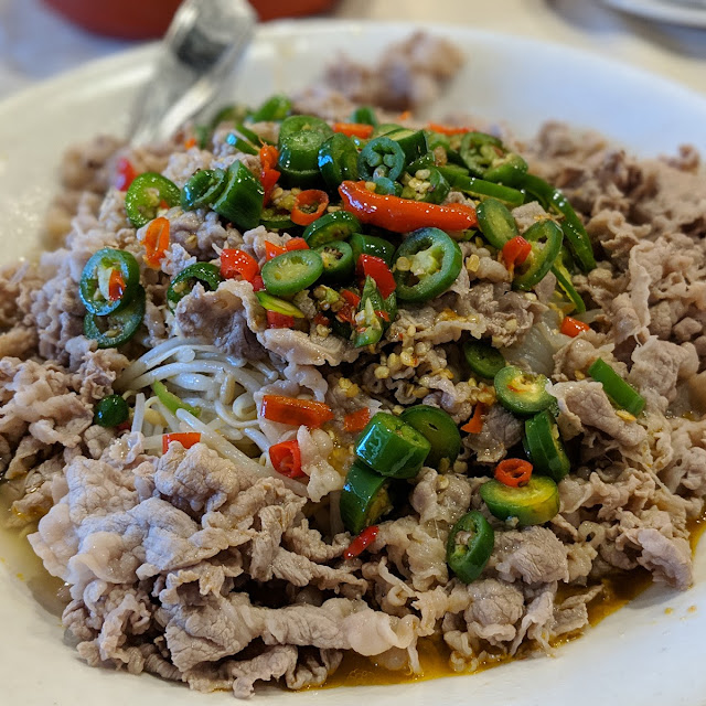 Flake Beef in Golden Sauce