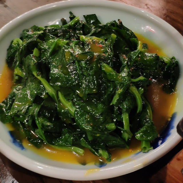 A24 Pea Sprouts in Golden Soup