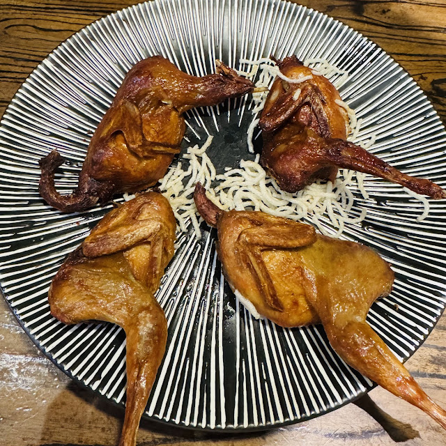 脆皮紅燒鵪鶉