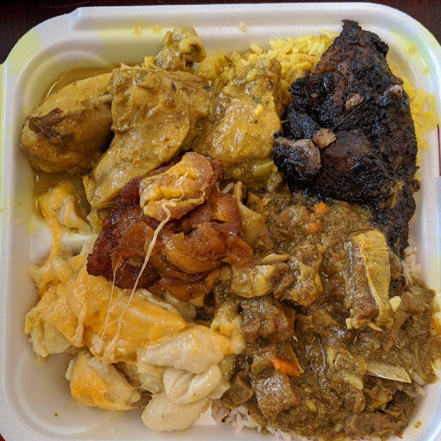 Goat Curry and Chicken Curry