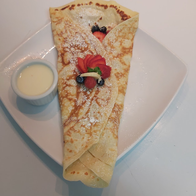 Crêpe Délicieuse Et Sa Crème
