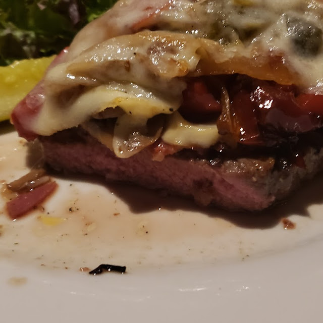 Grilled Steak and Blue Cheese