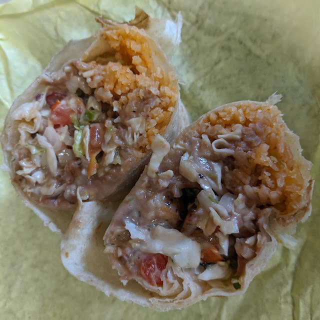 Grilled Fish Burrito