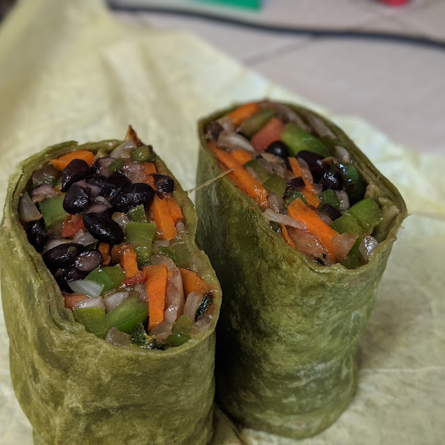 Healthy Veggie Burrito