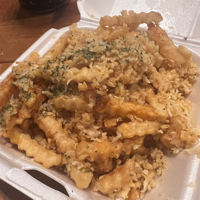 Garlic Fries with Cheese