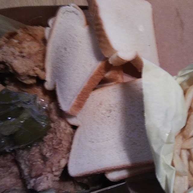 15 PC Mixed with 2 Large French Fries Bread Pickles and Jalapenos