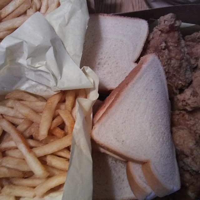 15 PC Mixed with 2 Large French Fries Slices of Bread