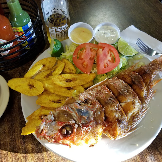 Fried Red Snapper