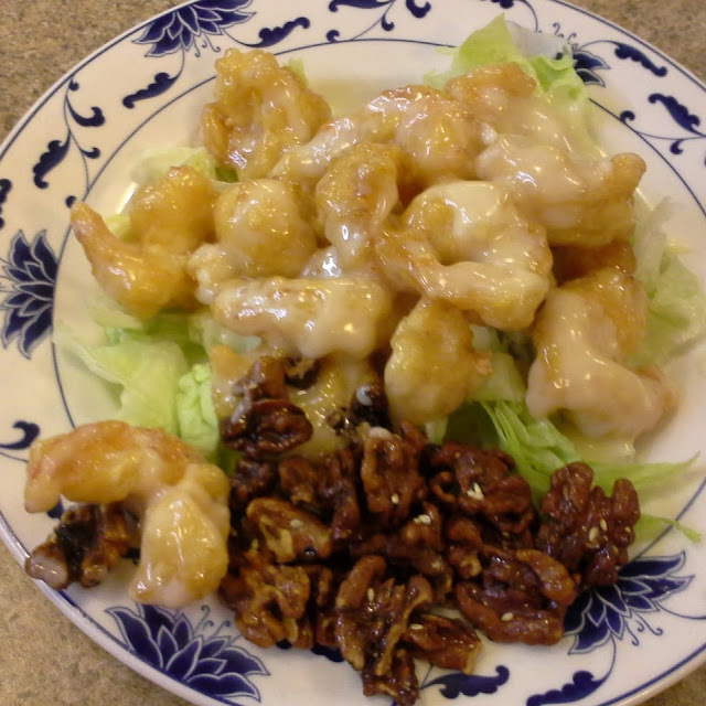 Prawns with Honey Walnuts