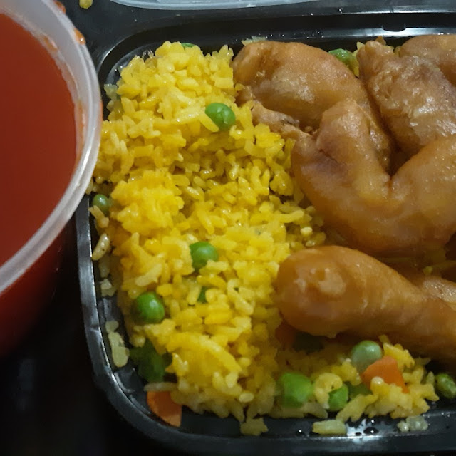 C10 Sweet and Sour Chicken with Fried Rice