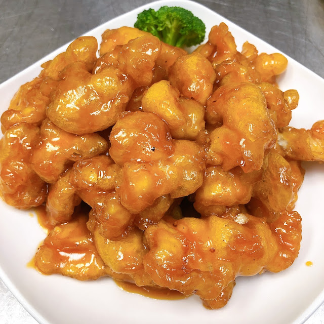 Orange Chicken Entree