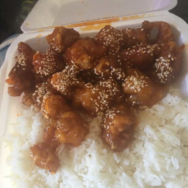 Sesame Chicken Combo