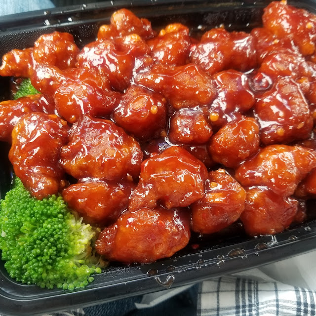 General TSO's Chicken with Broccoli