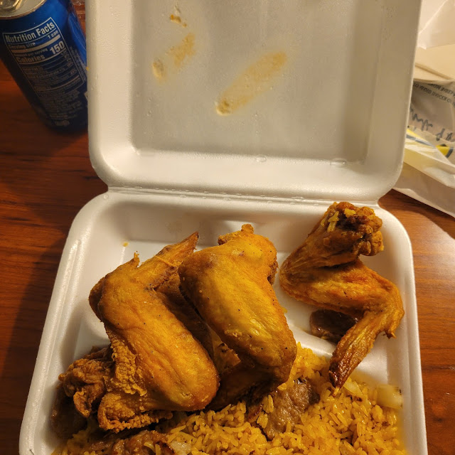 Chicken Wings w Fried Rice