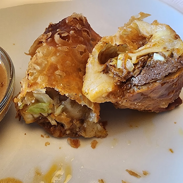 Birria Egg Roll