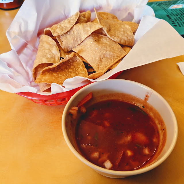 Crispy Tortilla Chips and Salsa