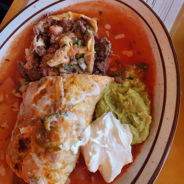 Wet Carne Asada Burrito