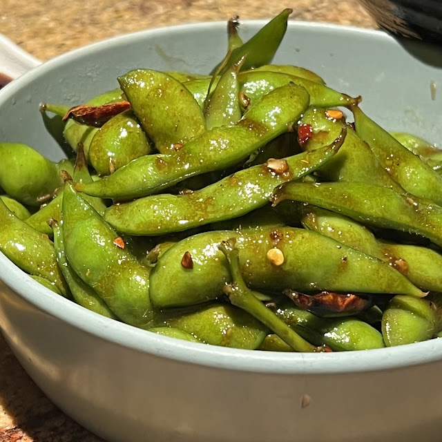 Garlic Edamame