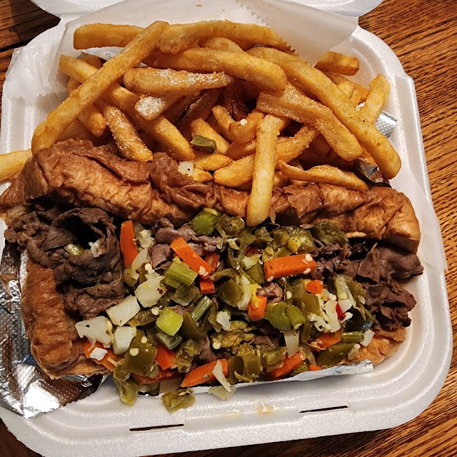 Italian Beef with Fries & Soda