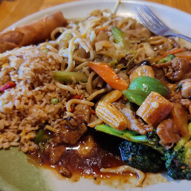 Sichuan Beef and Fried Rice