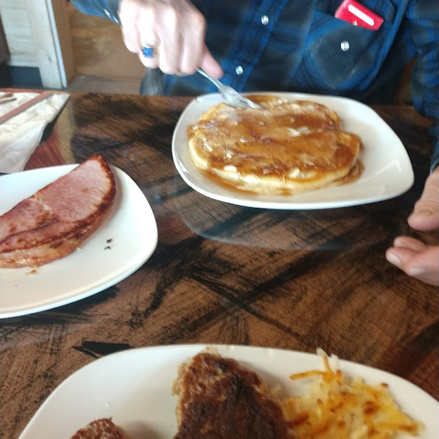 Pancake and a Side of Ham
