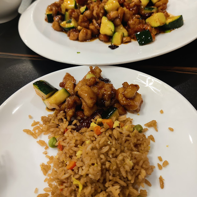 Kung Pao Chicken with Fried Rice