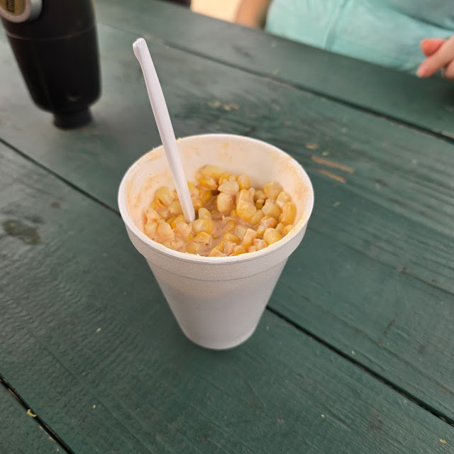 Roasted Corn in a Cup