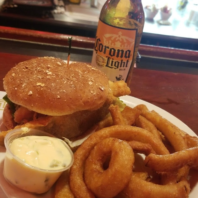 Perch & Onion Rings