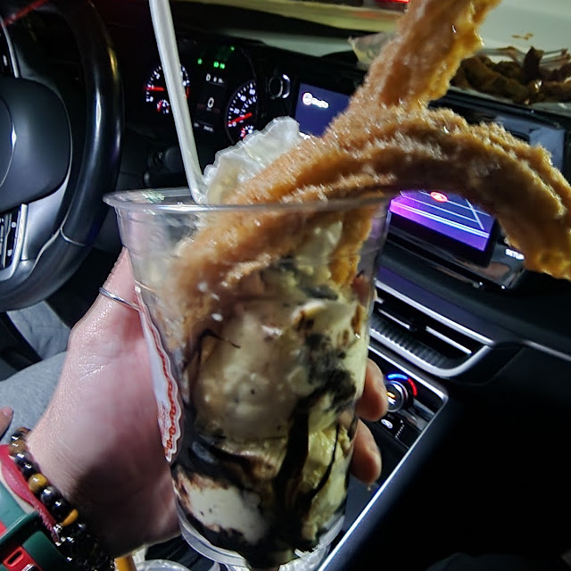 Ice Cream Churro Cup