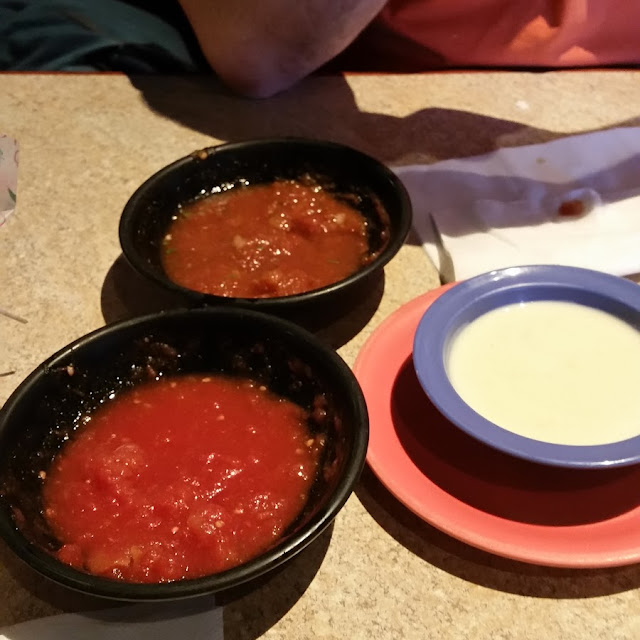 Salsa and Cheese Dip
