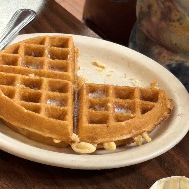 Chopped Pecan Waffle