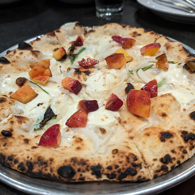 Peach Pizza