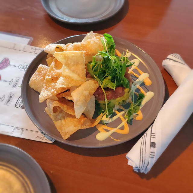 Tuna Mango Tower