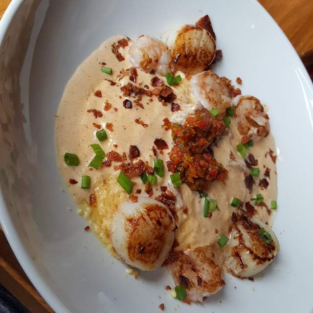 Shrimp Scallops & Grits