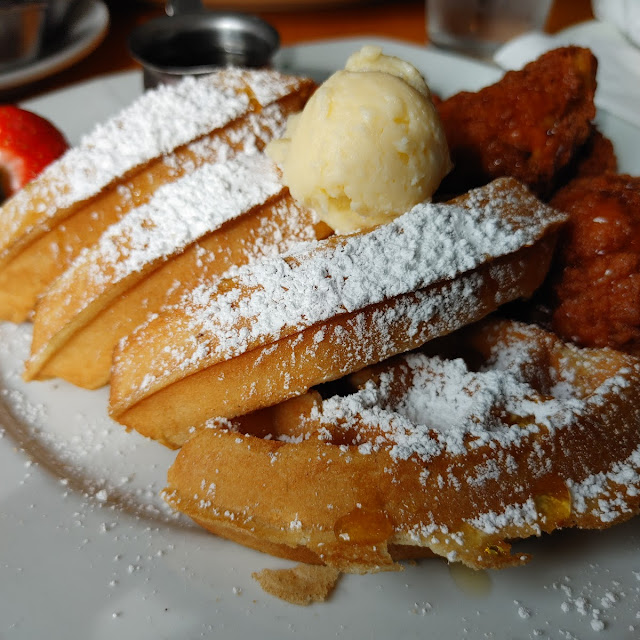 Spicy Chicken and Waffles