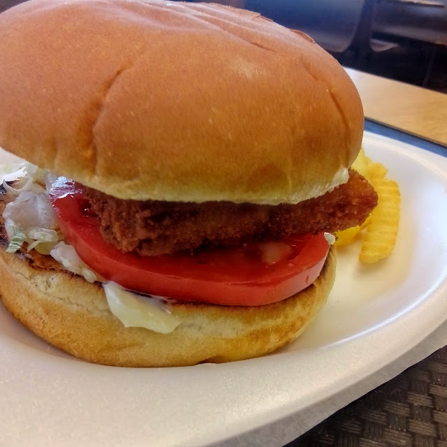 Flounder Sandwich