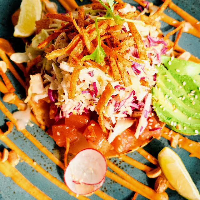 Ahi Tuna Tostada
