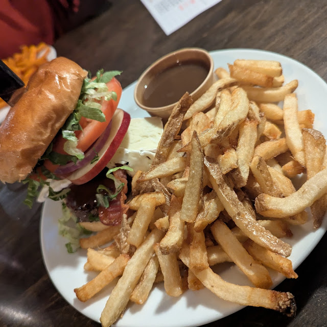 Apple Brie Burger