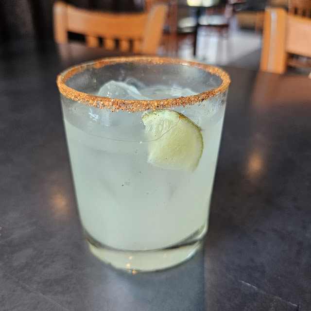 Margaritas House Left Chipotle Carmelized Pineapple Margarita