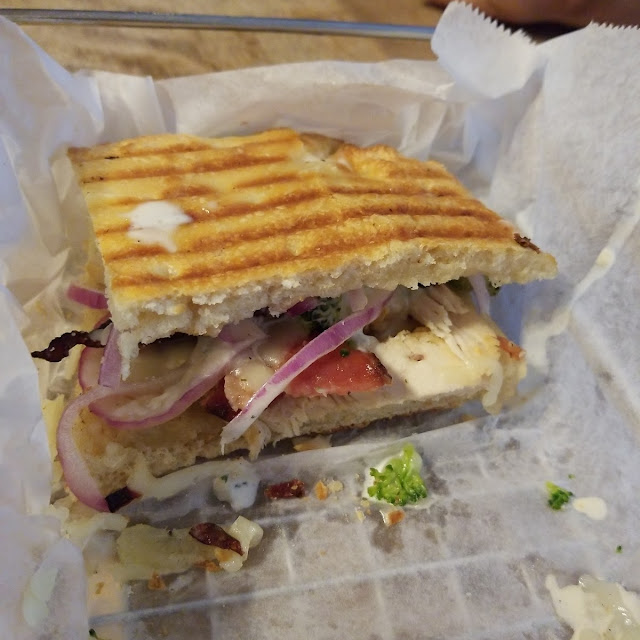 Chicken Bacon Ranch Panini