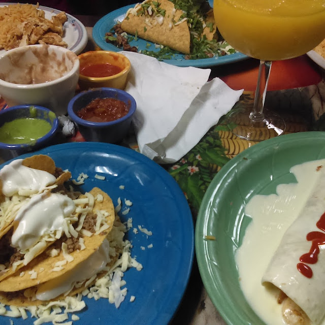 Burrito Cocula and 3 Hard Shell Taco
