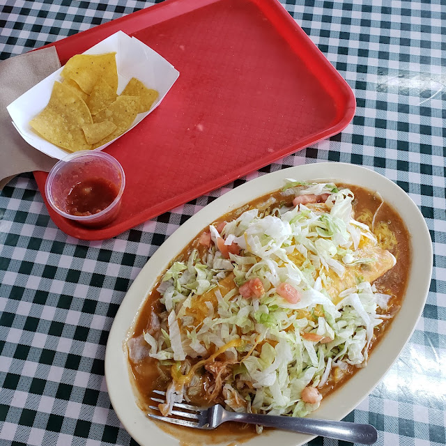 Deluxe Chicken Burrito