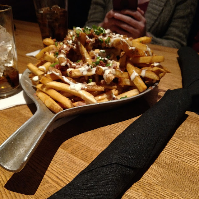 Loaded Fries with Ranch Sauce
