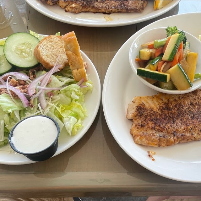 Blackened Flounder